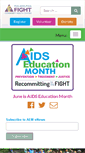 Mobile Screenshot of aidseducationmonth.org